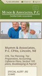 Mobile Screenshot of mumm-cpas.com